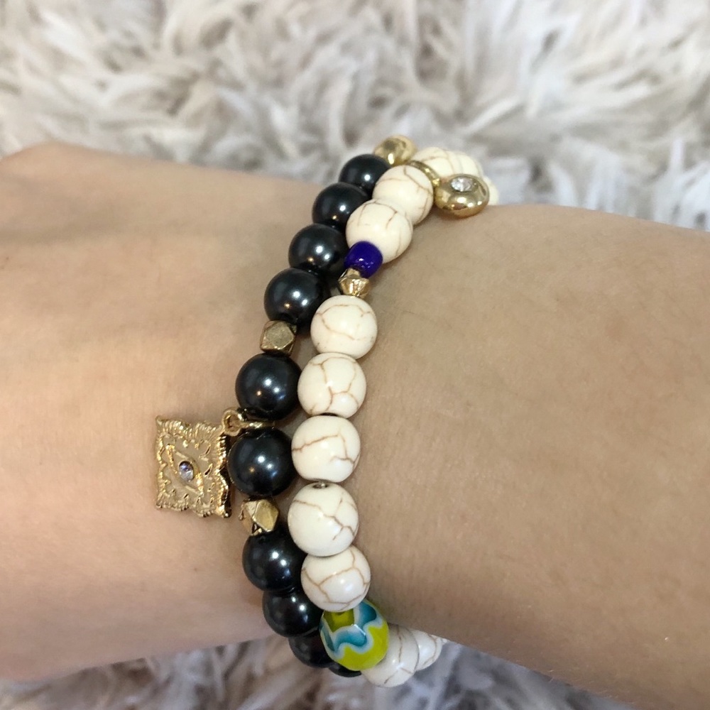 Evil Eye Bracelet Set